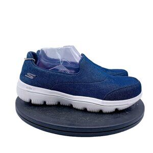 Skechers Shoes Womens sz 9.5 Go Walk Evolution Ultra 15730 blue Comfort Sneaker